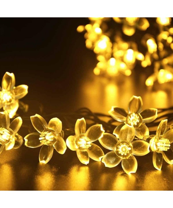 Solar String Lights 50Leds Blossom