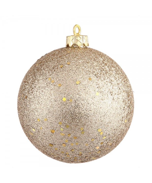 Vickerman Seamless Shatterproof Christmas Champagne