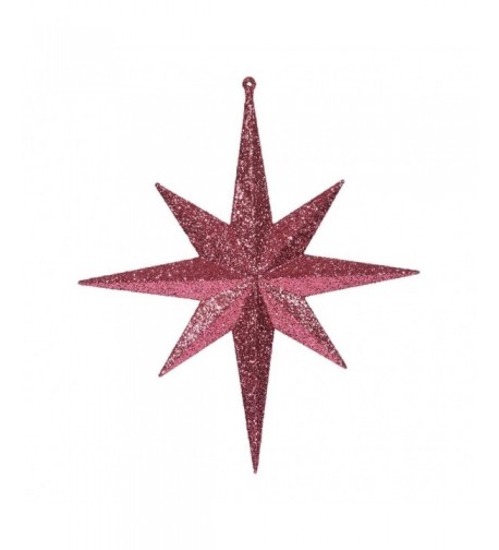 Vickerman Fuchsia Glitter Bethlehem Star