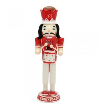 FOCO OIH Nebraska Drummer Nutcracker