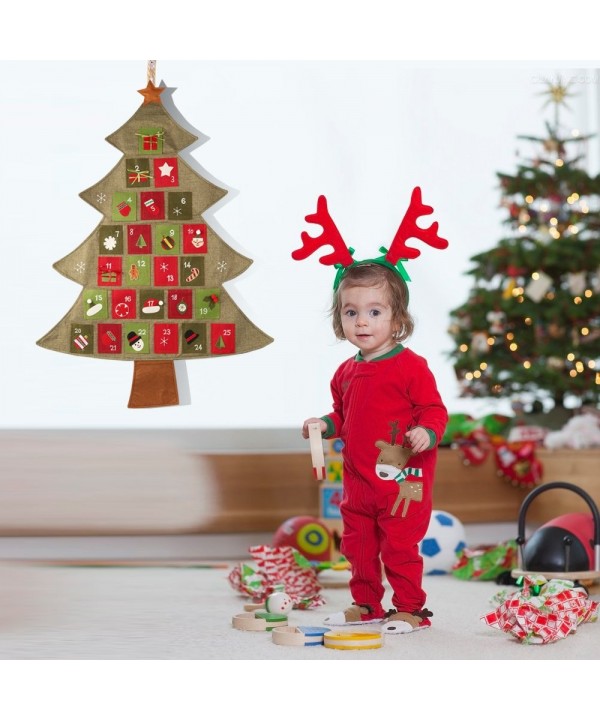Fabric Christmas Tree Advent Calendar 2018 Countdown to Christmas ...
