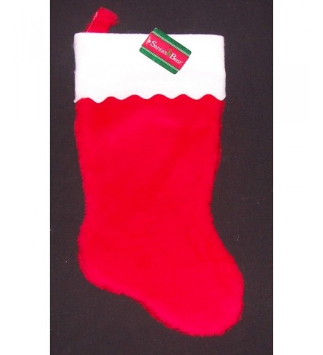 Christmas Stockings Long White Hanging