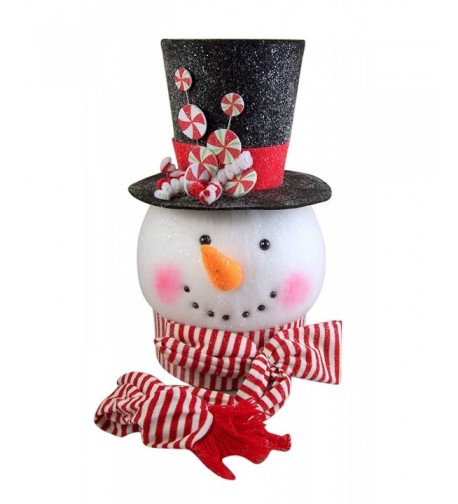 RAZ Imports Chocolate Holiday Snowman