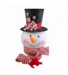 RAZ Imports Chocolate Holiday Snowman