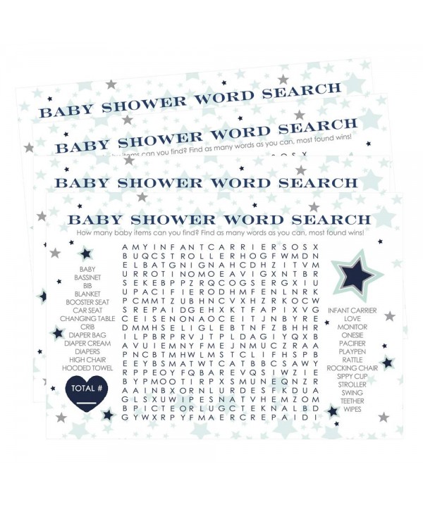 Star Shower Search Games Cards