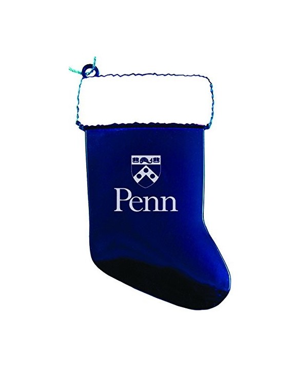 University Pennsylvania Chirstmas Stocking Ornament