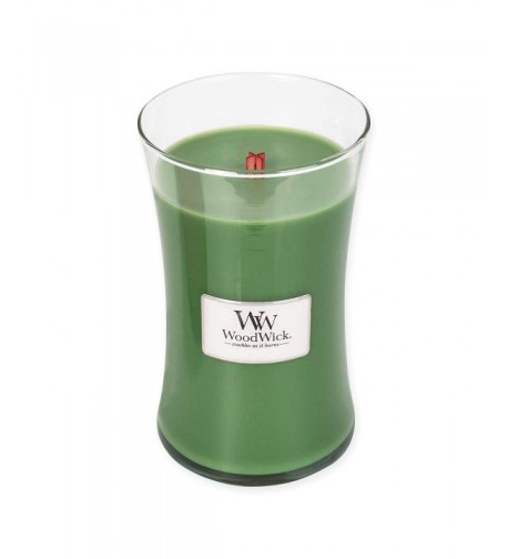 WoodWick Evergreen Hourglass Christmas Candle