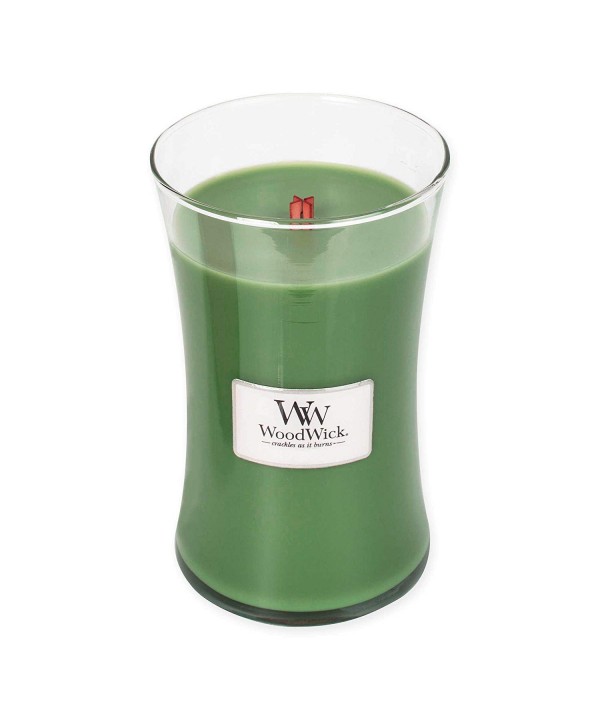 WoodWick Evergreen Hourglass Christmas Candle