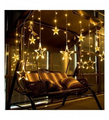 YUNLIGHTS Curtain Waterproof Christmas Decoration