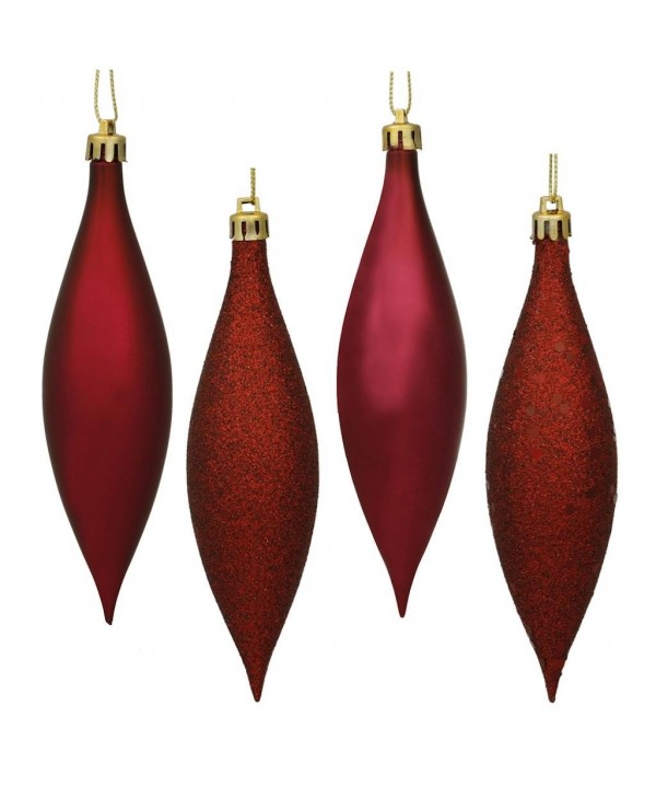 Vickerman 480342 Burgundy Assorted Christmas