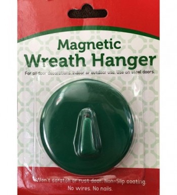 Magnetic Wreath Holder Steel Doors