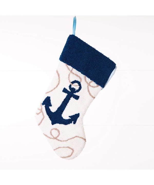 Glitzhome Handmade Nautical Christmas Stocking