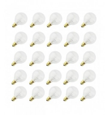 Opoway Clear Glass Candelabra Lights