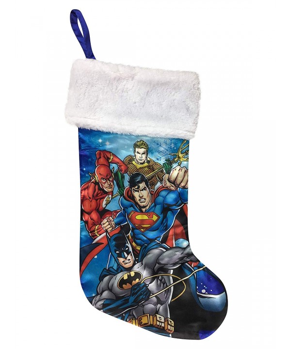 Justice Superman Aquaman Christmas Stocking