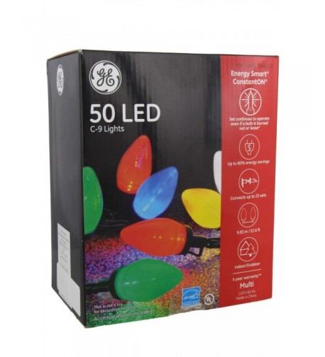 GE Energy Multicolor Holiday Christmas