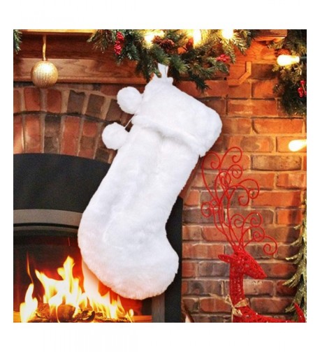 AerWo Christmas Stocking Fireplace Decoration