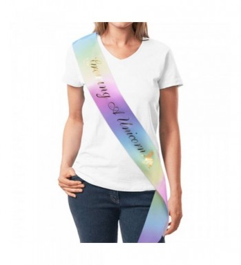 Growing Unicorn Sash Sprinkle Multi Color