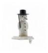 Snowman Stocking Holder Cast Iron