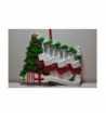 Banister with 6 Stockings Personalized