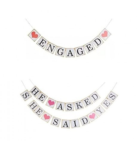 Engagement Bunting Wedding Decoration ENGAGED