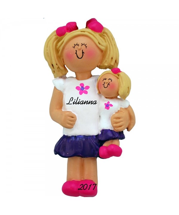 Girl Doll Personalized Christmas Ornament