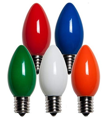 Wintergreen Lighting Christmas Replacement Multicolor