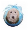 Goldendoodle Christmas Ornament Shatter Personalize