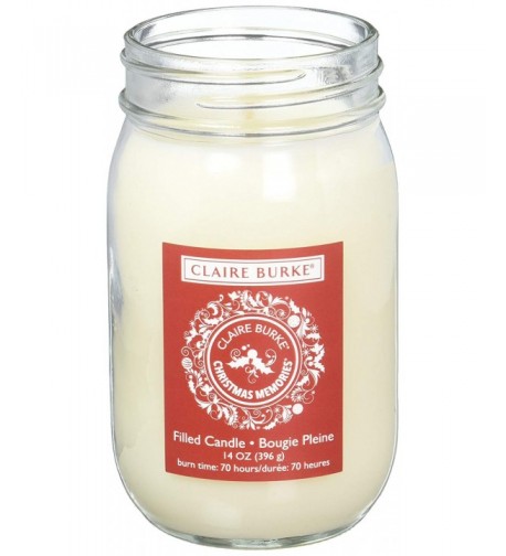 Claire Burke Filled Scented Candle