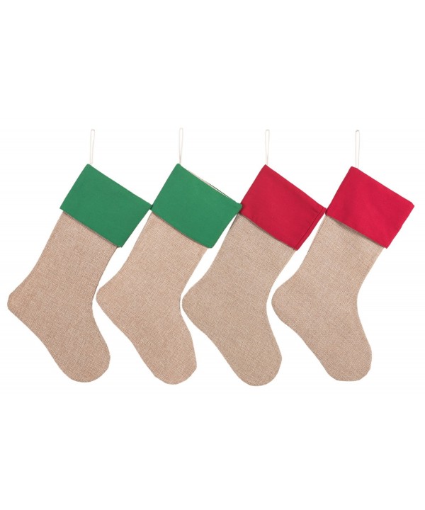 WeiVan Christmas Stocking Green Stockings