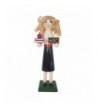 Santas Workshop Teacher Nutcracker White