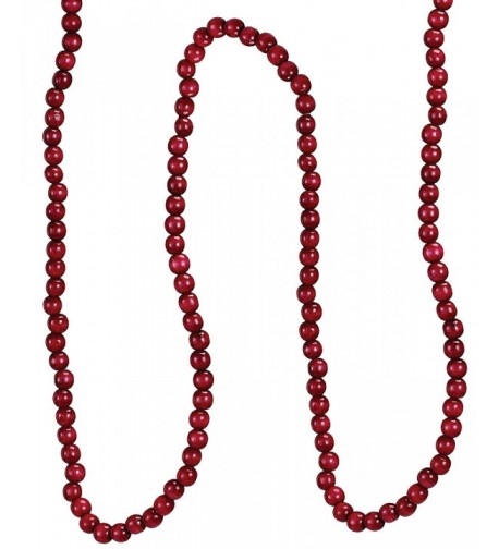 Kurt Adler Wooden Cranberry Garland