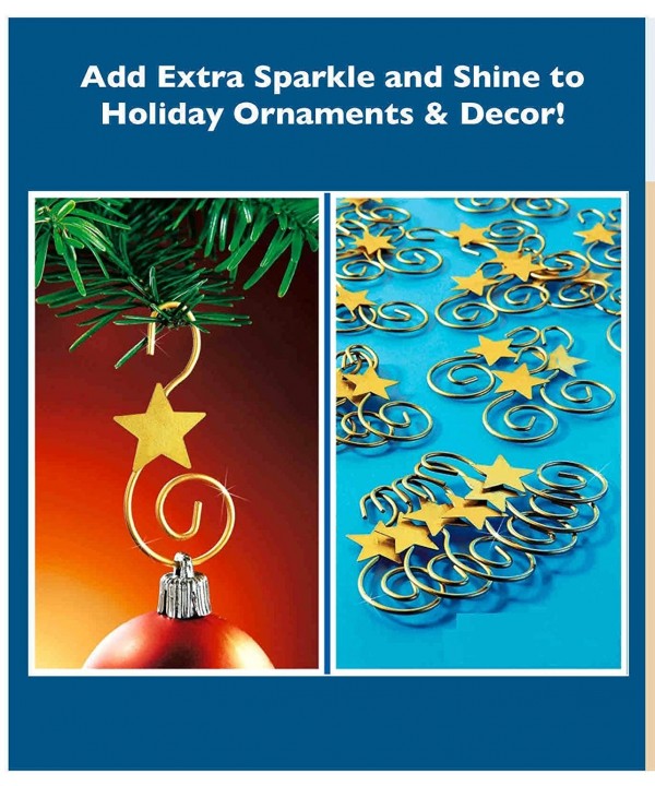 Ornament Hooks Decorative Holiday Star