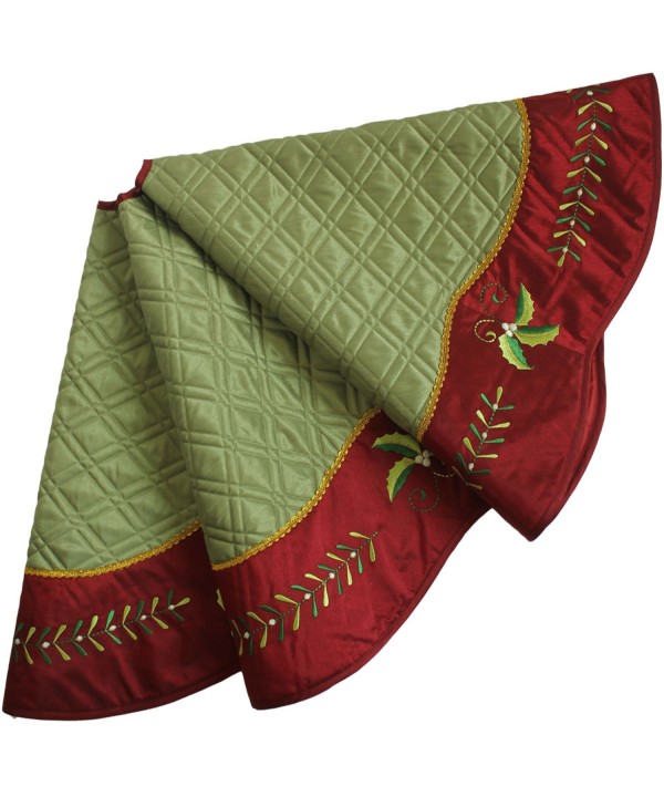 Gireshome Diamond Quilted Christmas 50inch