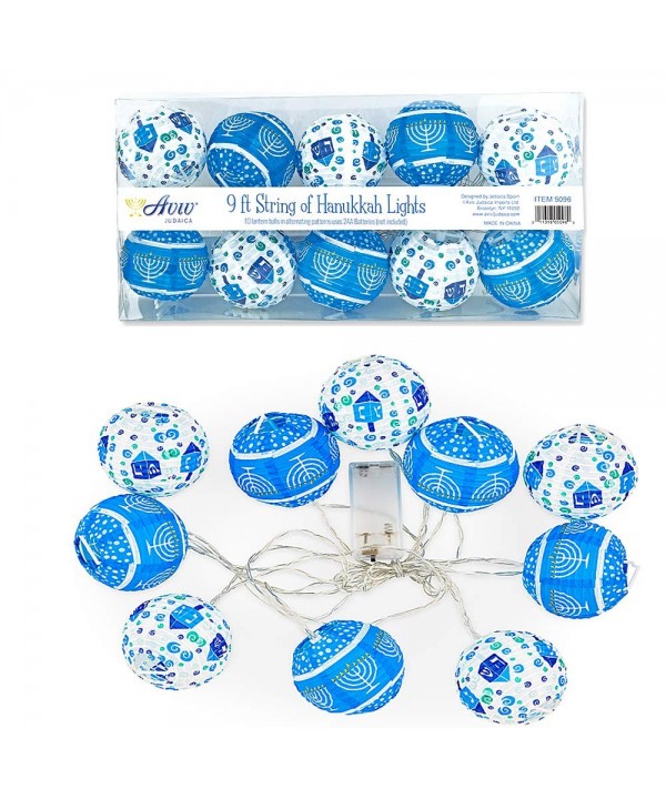 Aviv Judaica String Hanukkah Decorations