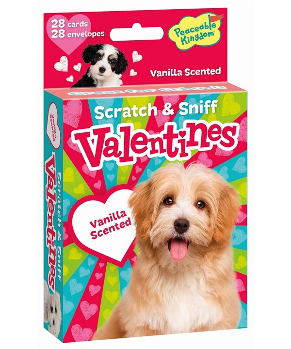 Peaceable Kingdom Vanilla Valentines Envelopes