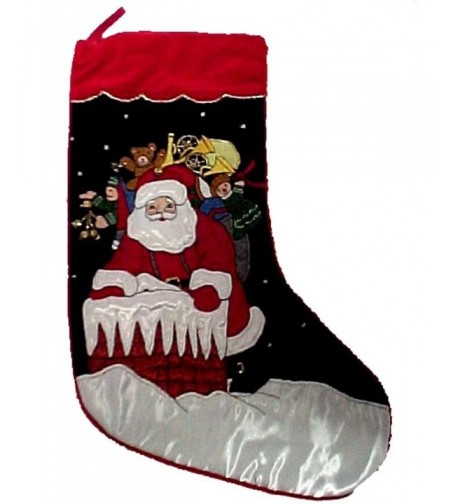 Gorgeous Christmas Holiday Stocking Chimney