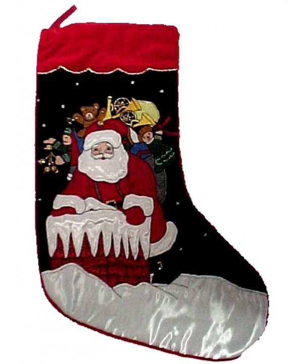 Gorgeous Christmas Holiday Stocking Chimney