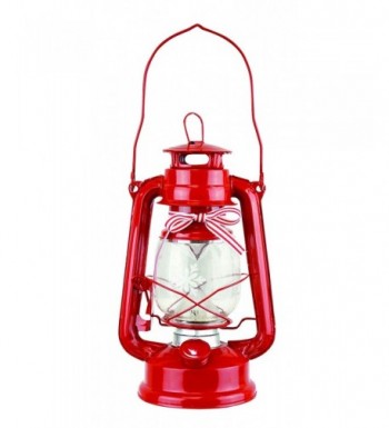 Snowflake Red Holiday Lantern Decoration x