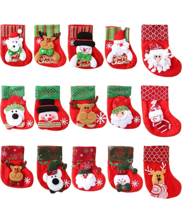 Boao Christmas Stockings Snowman Decorations