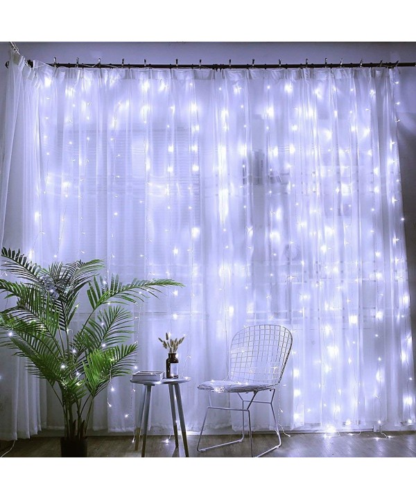 DLIUZ Linkable Curtain Christmas Decoration