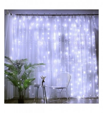 DLIUZ Linkable Curtain Christmas Decoration