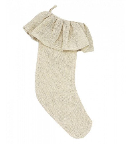 Amys HomeGoods Holiday Ruffle Stocking