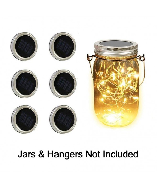 Solar Mason Jar Lights Adecorty