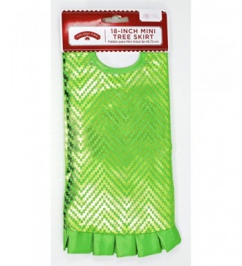 Holiday Time Miniature Christmas Skirt