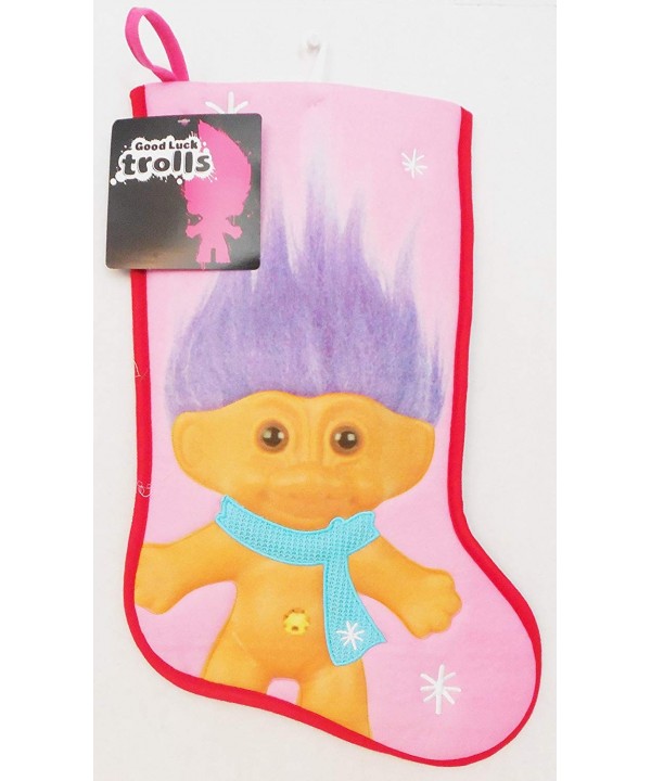 Good Luck Trolls Christmas Stocking