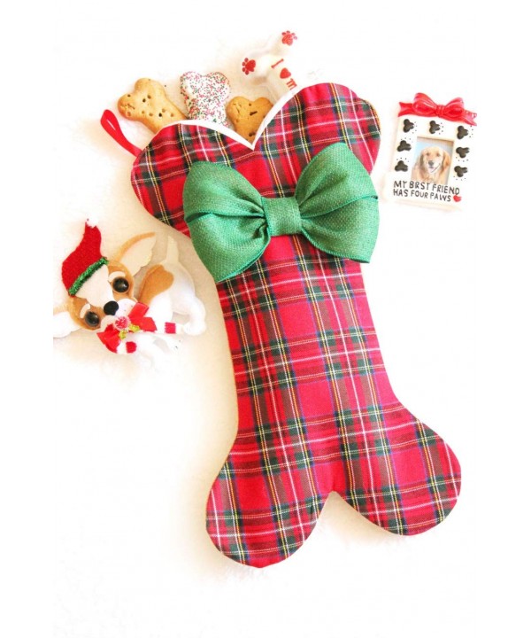 Lovlinne_Designs Dog Bone Christmas Stocking