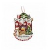 Fireplace Stockings Personalize Christmas Ornament