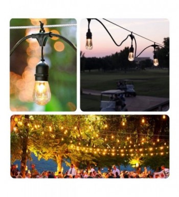 String Light Hanging Kit-Outdoor Light Guide Wire-Heavy Duty Stainless ...