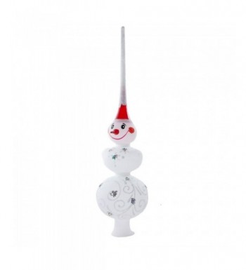 Christmas Snowman HolidayGiftShops Painted Decoration