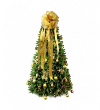 PartyTalk Glitter Christmas Topper Decorations